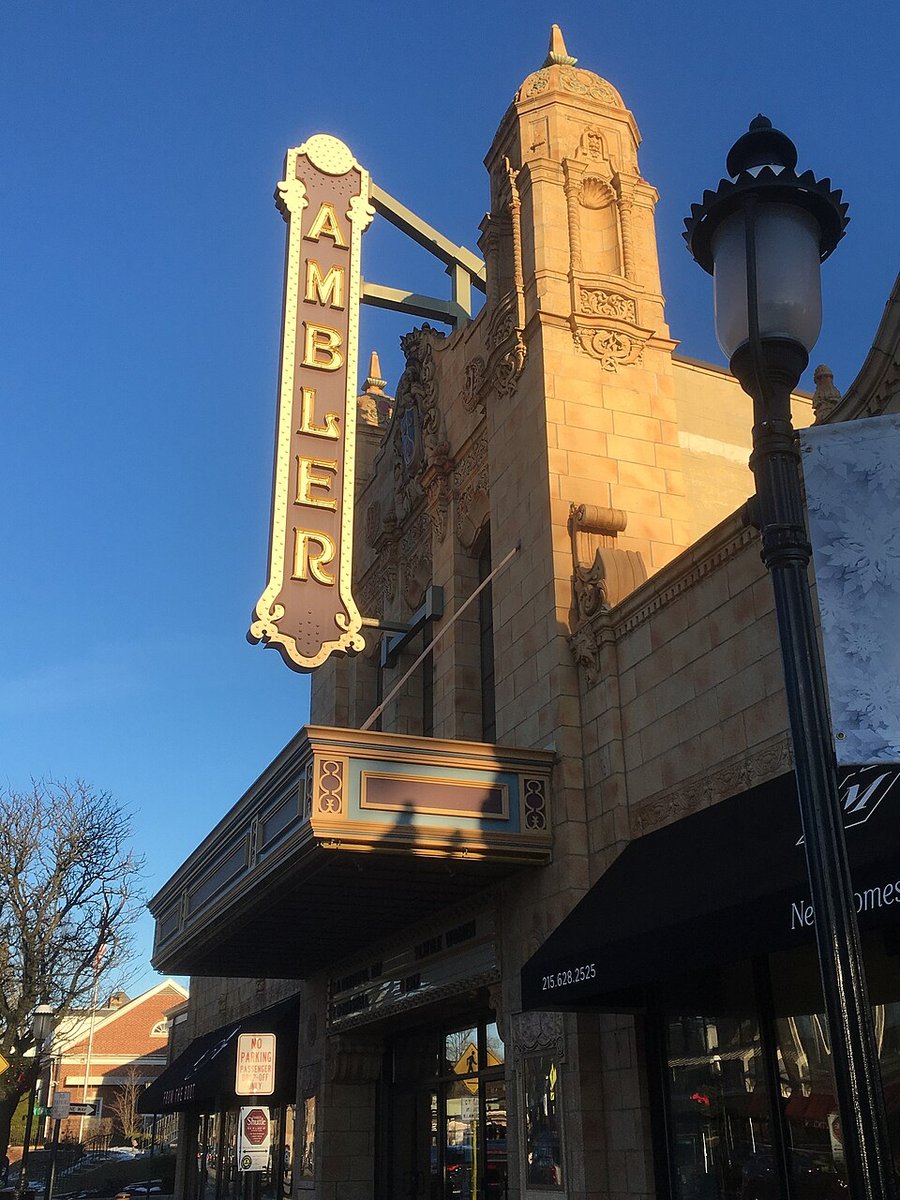Ambler, PA - پرونده:Exterior of Ambler Theater in Ambler Pennsylvania.jpg - ویکی‌پدیا،  دانشن
