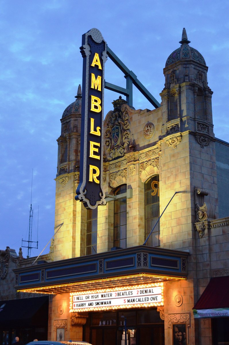 Ambler, PA - Archivo:Ambler Theater at night.jpg - Wikipedia, la enciclopedia libre